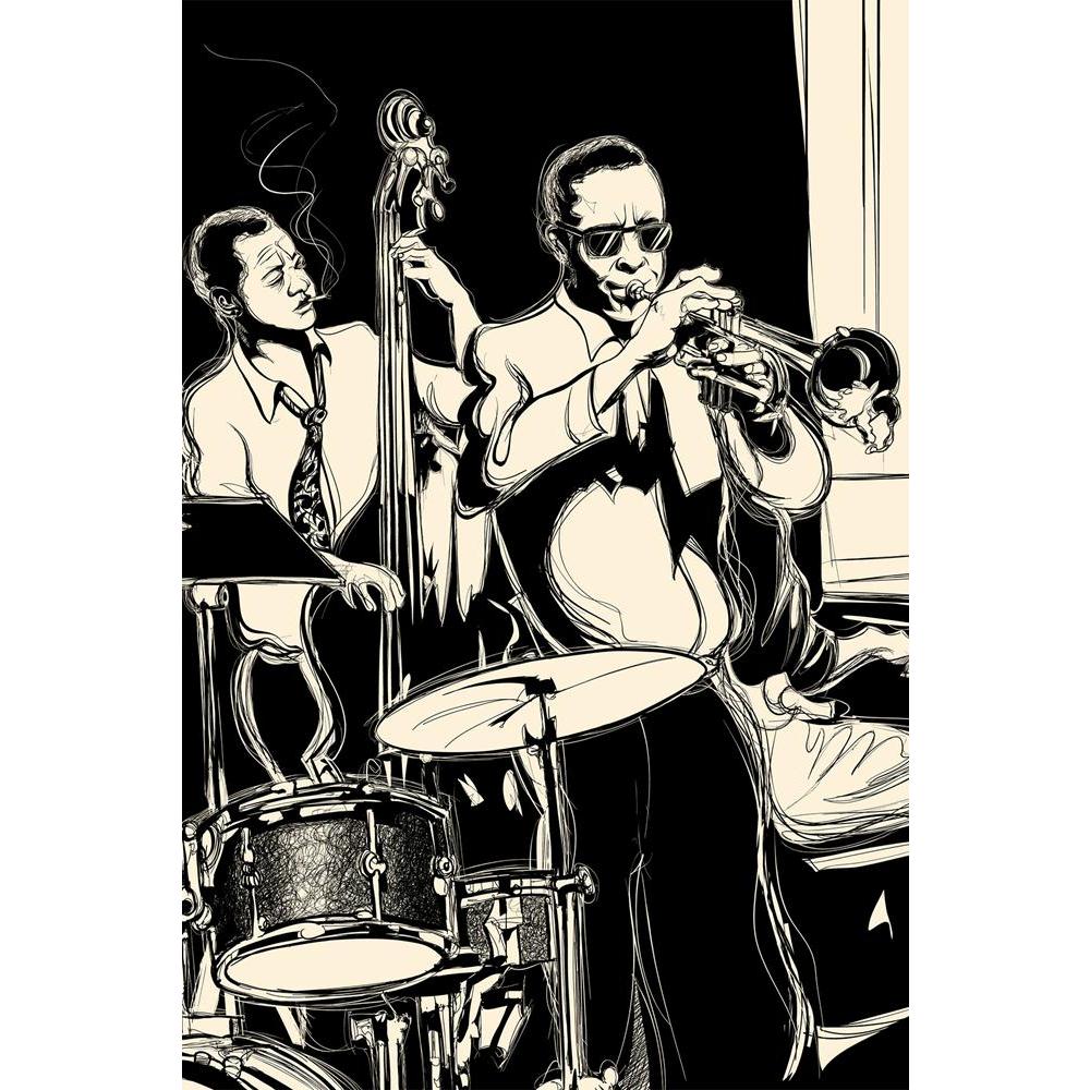 ArtzFolio Jazz Band D3 Unframed Paper Poster-Paper Posters Unframed-AZART21511545POS_UN_L-Image Code 5002663 Vishnu Image Folio Pvt Ltd, IC 5002663, ArtzFolio, Paper Posters Unframed, Music & Dance, Digital Art, jazz, band, d3, unframed, paper, poster, wall, large, size, for, living, room, home, decoration, big, framed, decor, posters, pitaara, box, modern, art, with, frame, bedroom, amazonbasics, door, drawing, small, decorative, office, reception, multiple, friends, images, reprints, reprint, kids, bathro