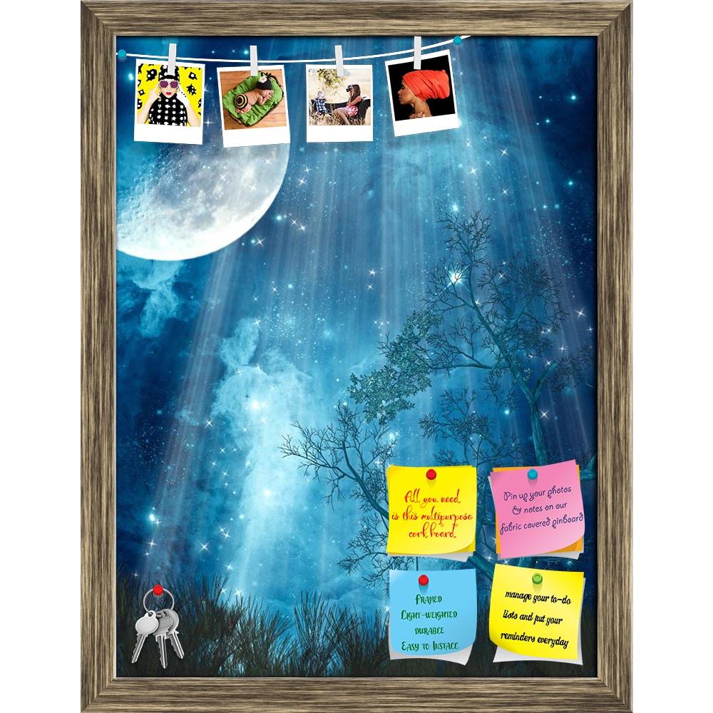 ArtzFolio Fantasy Landscape With Big Moon In The Forest Printed Bulletin Board Notice Pin Board Soft Board | Framed-Bulletin Boards Framed-AZSAO21533885BLB_FR_L-Image Code 5002667 Vishnu Image Folio Pvt Ltd, IC 5002667, ArtzFolio, Bulletin Boards Framed, Fantasy, Kids, Landscapes, Digital Art, landscape, with, big, moon, in, the, forest, printed, bulletin, board, notice, pin, soft, framed, pin up board, push pin board, extra large cork board, big pin board, notice board, small bulletin board, cork board, wa