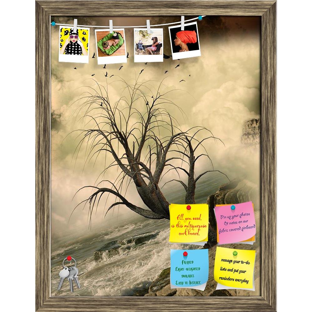 ArtzFolio Lonely Tree In The Ocean With Rocks Printed Bulletin Board Notice Pin Board Soft Board | Framed-Bulletin Boards Framed-AZSAO21533891BLB_FR_L-Image Code 5002668 Vishnu Image Folio Pvt Ltd, IC 5002668, ArtzFolio, Bulletin Boards Framed, Landscapes, Digital Art, lonely, tree, in, the, ocean, with, rocks, printed, bulletin, board, notice, pin, soft, framed, pin up board, push pin board, extra large cork board, big pin board, notice board, small bulletin board, cork board, wall notice board, giant cork
