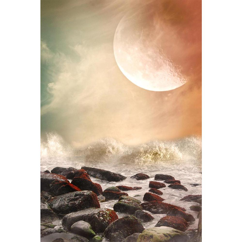 ArtzFolio Fantasy Landscape In The Ocean With Rocks Unframed Paper Poster-Paper Posters Unframed-AZART21533893POS_UN_L-Image Code 5002669 Vishnu Image Folio Pvt Ltd, IC 5002669, ArtzFolio, Paper Posters Unframed, Landscapes, Digital Art, fantasy, landscape, in, the, ocean, with, rocks, unframed, paper, poster, wall, large, size, for, living, room, home, decoration, big, framed, decor, posters, pitaara, box, modern, art, frame, bedroom, amazonbasics, door, drawing, small, decorative, office, reception, multi