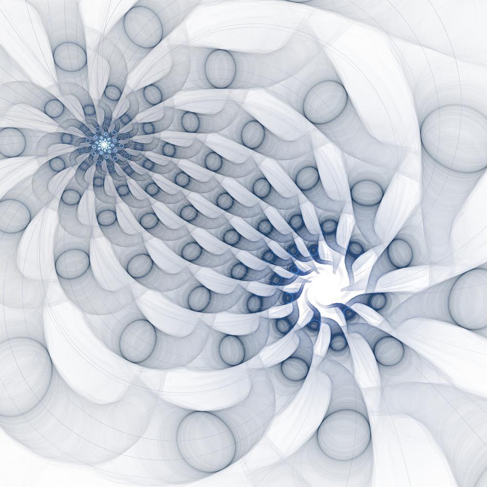 Abstract Digital Fractal Art Canvas Painting Synthetic Frame - Paintings MDF Framing - ArtzFolio.com