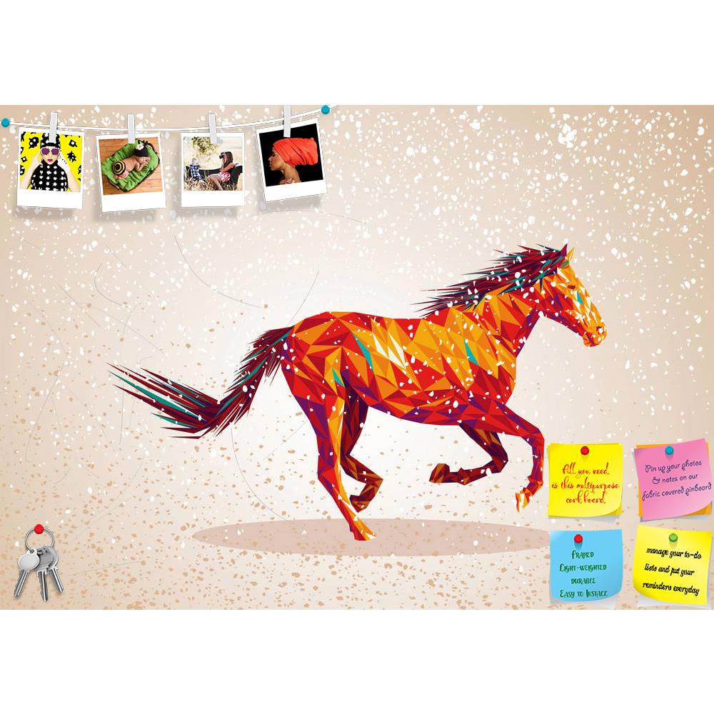 ArtzFolio Abstract Horse Triangle Shapes Printed Bulletin Board Notice Pin Board Soft Board | Frameless-Bulletin Boards Frameless-AZSAO21600052BLB_FL_L-Image Code 5002680 Vishnu Image Folio Pvt Ltd, IC 5002680, ArtzFolio, Bulletin Boards Frameless, Animals, Kids, Digital Art, abstract, horse, triangle, shapes, printed, bulletin, board, notice, pin, soft, frameless, trendy, colorful, grunge, background, vector, file, layered, easy, editing, pin up board, push pin board, extra large cork board, big pin board,