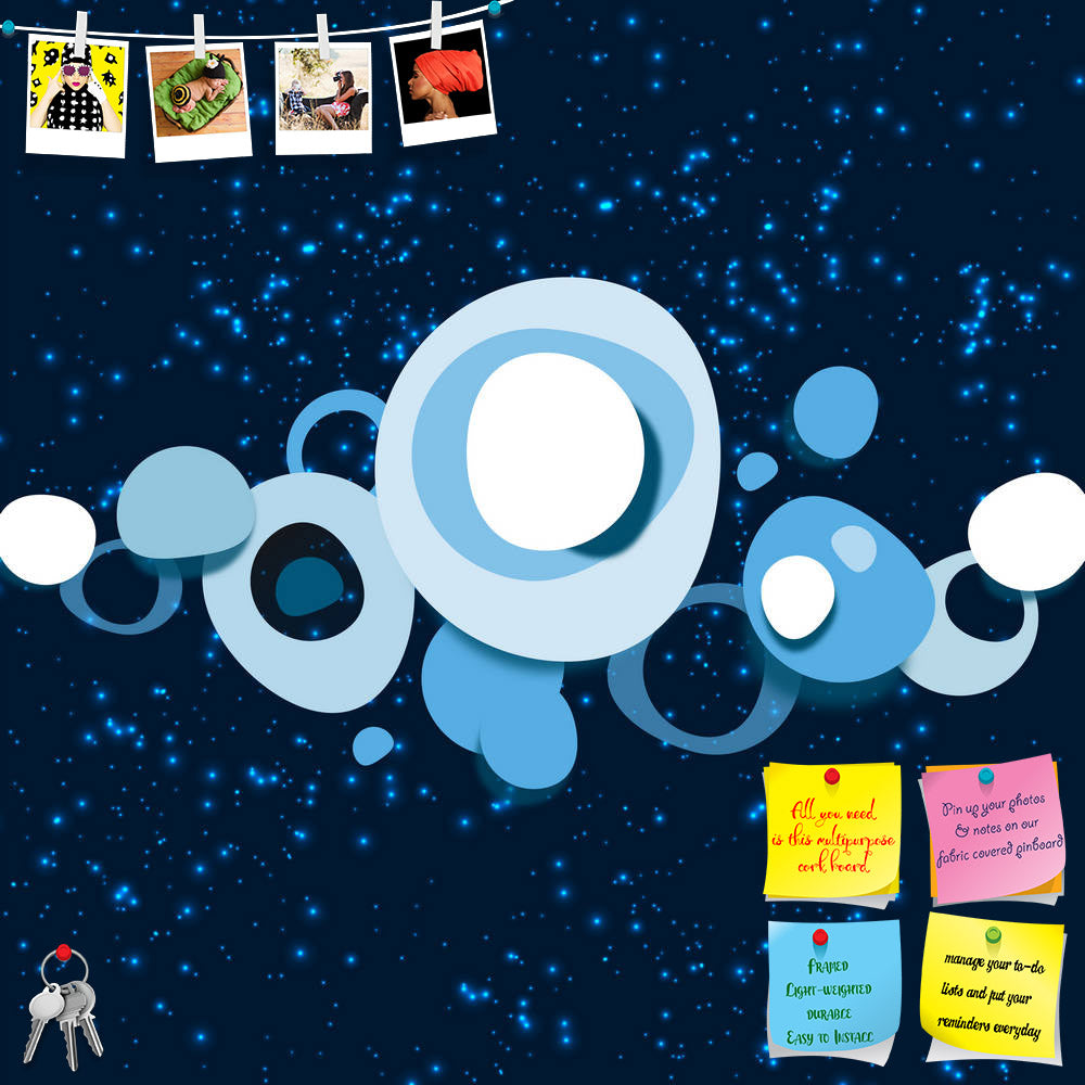 ArtzFolio Blue Bubbles In The Space Printed Bulletin Board Notice Pin Board Soft Board | Frameless-Bulletin Boards Frameless-AZSAO21600745BLB_FL_L-Image Code 5002682 Vishnu Image Folio Pvt Ltd, IC 5002682, ArtzFolio, Bulletin Boards Frameless, Abstract, Digital Art, blue, bubbles, in, the, space, printed, bulletin, board, notice, pin, soft, frameless, night, sky, pin up board, push pin board, extra large cork board, big pin board, notice board, small bulletin board, cork board, wall notice board, giant cork