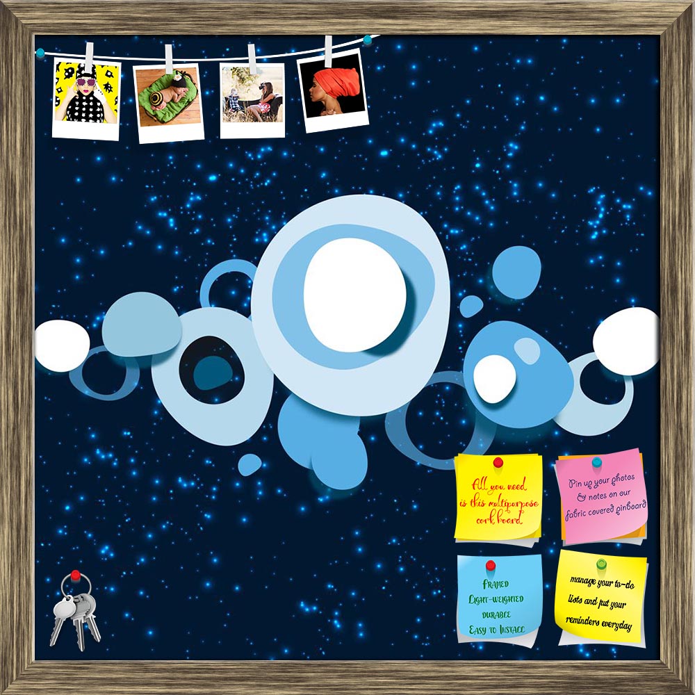 ArtzFolio Blue Bubbles In The Space Printed Bulletin Board Notice Pin Board Soft Board | Framed-Bulletin Boards Framed-AZSAO21600745BLB_FR_L-Image Code 5002682 Vishnu Image Folio Pvt Ltd, IC 5002682, ArtzFolio, Bulletin Boards Framed, Abstract, Digital Art, blue, bubbles, in, the, space, printed, bulletin, board, notice, pin, soft, framed, night, sky, pin up board, push pin board, extra large cork board, big pin board, notice board, small bulletin board, cork board, wall notice board, giant cork board, bull