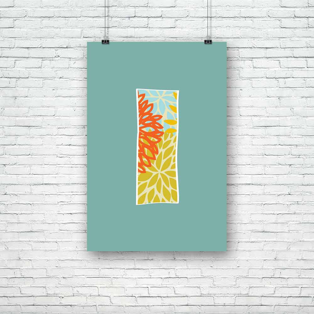Floral Letter I Unframed Paper Poster-Paper Posters Unframed-POS_UN-IC 5002693 IC 5002693, Abstract Expressionism, Abstracts, Alphabets, Ancient, Art and Paintings, Botanical, Calligraphy, Digital, Digital Art, Drawing, Floral, Flowers, Graphic, Historical, Illustrations, Medieval, Modern Art, Nature, Paintings, Realism, Retro, Semi Abstract, Signs, Signs and Symbols, Sketches, Splatter, Surrealism, Text, Vintage, letter, i, unframed, paper, poster, abc, abstract, alphabet, alphabetical, art, artistic, back