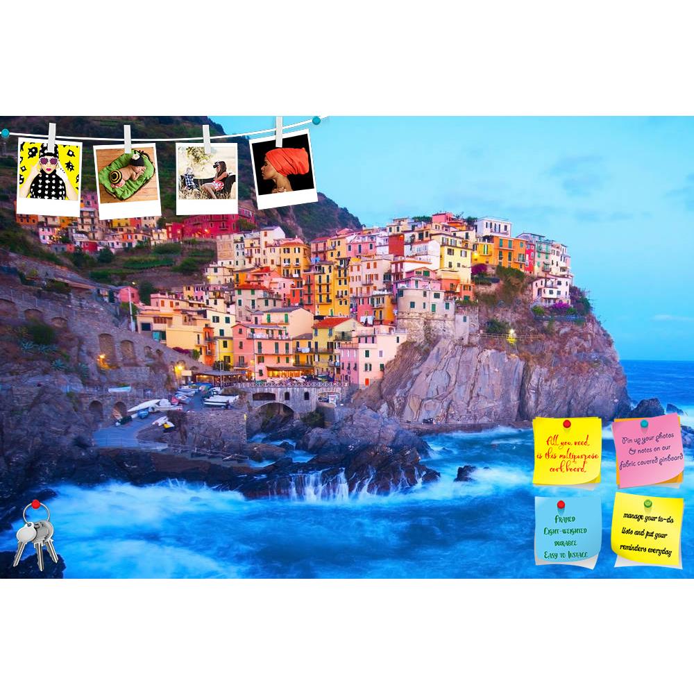 ArtzFolio Manarola Fisherman Village In A Wind Storm, Italy Printed Bulletin Board Notice Pin Board Soft Board | Frameless-Bulletin Boards Frameless-AZSAO21650084BLB_FL_L-Image Code 5002698 Vishnu Image Folio Pvt Ltd, IC 5002698, ArtzFolio, Bulletin Boards Frameless, Places, Photography, manarola, fisherman, village, in, a, wind, storm, italy, printed, bulletin, board, notice, pin, soft, frameless, dramatic, one, five, famous, villages, cinque, terre, nationa, park, suspended, between, sea, land, sheer, cli