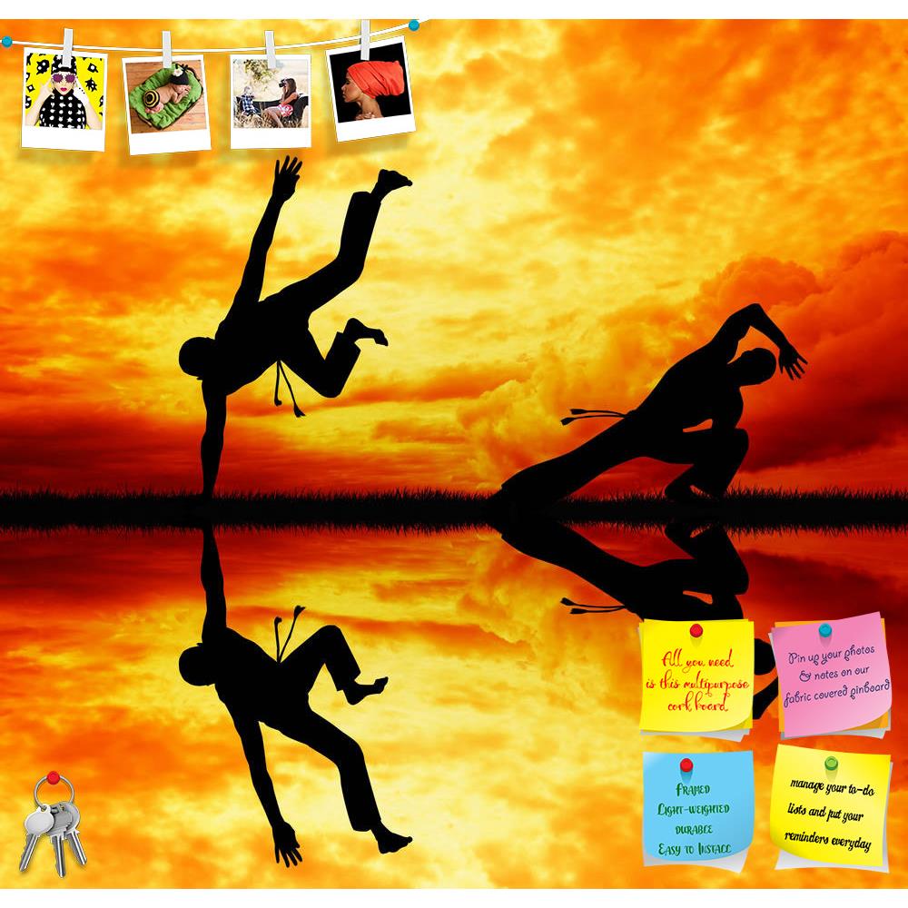 ArtzFolio Capoeira At Sunset Printed Bulletin Board Notice Pin Board Soft Board | Frameless-Bulletin Boards Frameless-AZSAO21730572BLB_FL_L-Image Code 5002711 Vishnu Image Folio Pvt Ltd, IC 5002711, ArtzFolio, Bulletin Boards Frameless, Sports, Photography, capoeira, at, sunset, printed, bulletin, board, notice, pin, soft, frameless, pin up board, push pin board, extra large cork board, big pin board, notice board, small bulletin board, cork board, wall notice board, giant cork board, bulletin board, office