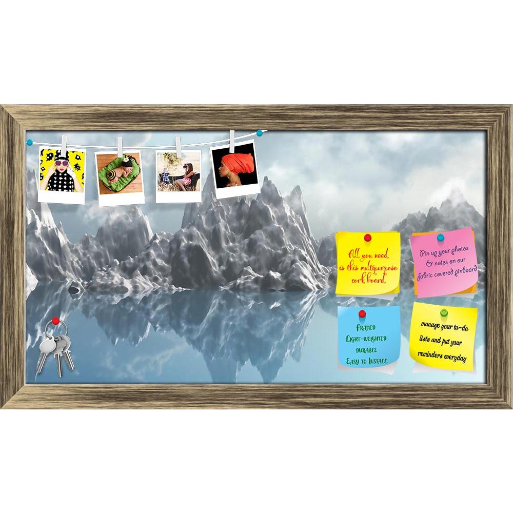 ArtzFolio Mountain Range Of Ice Printed Bulletin Board Notice Pin Board Soft Board | Framed-Bulletin Boards Framed-AZSAO21771838BLB_FR_L-Image Code 5002719 Vishnu Image Folio Pvt Ltd, IC 5002719, ArtzFolio, Bulletin Boards Framed, Landscapes, Digital Art, mountain, range, of, ice, printed, bulletin, board, notice, pin, soft, framed, 3d, render, clouds, sea, ocean, lake, water, icy, cold, landscape, illustration, background, pin up board, push pin board, extra large cork board, big pin board, notice board, s