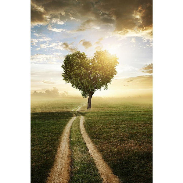 Heart Shaped Tree D1 Unframed Paper Poster-Paper Posters Unframed-POS_UN-IC 5002721 IC 5002721, Abstract Expressionism, Abstracts, Art and Paintings, Hearts, Landscapes, Love, Nature, Romance, Rural, Scenic, Seasons, Semi Abstract, Sunsets, Wooden, heart, shaped, tree, d1, unframed, paper, wall, poster, trees, shape, warm, background, coeur, land, healthy, abstract, autumn, backgrounds, beautiful, beauty, bright, brown, colorful, countryside, dusk, fall, field, foliage, garden, grass, ground, grow, landscap