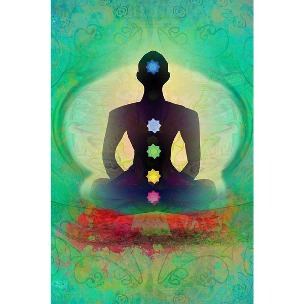 Yoga Lotus Pose D5 Unframed Paper Poster-Paper Posters Unframed-POS_UN-IC 5002726 IC 5002726, Buddhism, Digital, Digital Art, Geometric Abstraction, God Buddha, Graphic, Health, Illustrations, Indian, Nature, People, Religion, Religious, Scenic, Spiritual, Sports, yoga, lotus, pose, d5, unframed, paper, wall, poster, abstraction, aura, background, bamboo, beauty, body, buddha, decoration, ease, energy, exercise, hand, healing, illustration, india, man, mat, meditation, mystic, peace, quiet, raster, relax, r