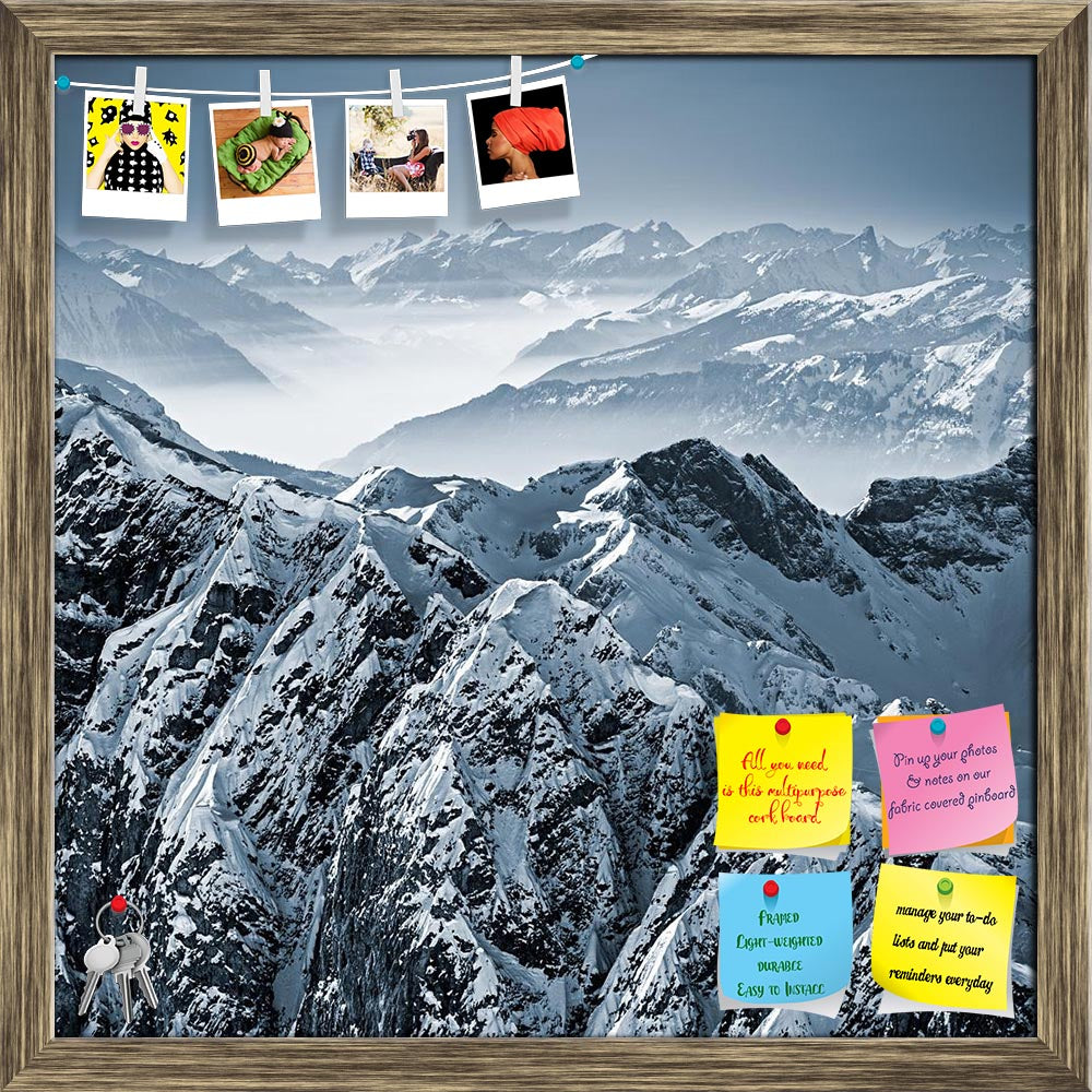 ArtzFolio Swiss Alps View From Mount Titlis Switzerland Printed Bulletin Board Notice Pin Board Soft Board | Framed-Bulletin Boards Framed-AZSAO21979750BLB_FR_L-Image Code 5002742 Vishnu Image Folio Pvt Ltd, IC 5002742, ArtzFolio, Bulletin Boards Framed, Landscapes, Photography, swiss, alps, view, from, mount, titlis, switzerland, printed, bulletin, board, notice, pin, soft, framed, snowy, mountains, pin up board, push pin board, extra large cork board, big pin board, notice board, small bulletin board, cor