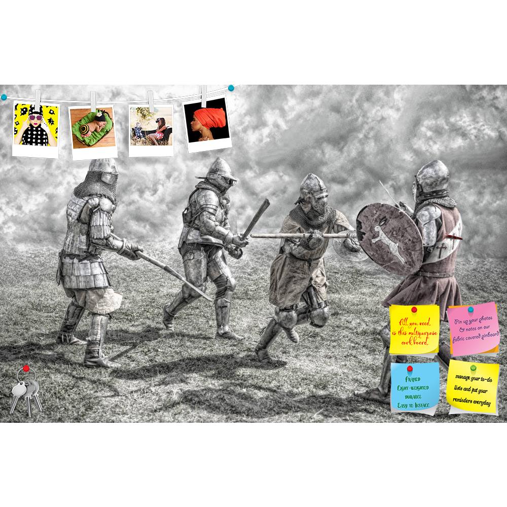 ArtzFolio Medieval Knights Fighting In A Battle D2 Printed Bulletin Board Notice Pin Board Soft Board | Frameless-Bulletin Boards Frameless-AZSAO21998106BLB_FL_L-Image Code 5002745 Vishnu Image Folio Pvt Ltd, IC 5002745, ArtzFolio, Bulletin Boards Frameless, Historical, Vintage, Photography, medieval, knights, fighting, in, a, battle, d2, printed, bulletin, board, notice, pin, soft, frameless, pin up board, push pin board, extra large cork board, big pin board, notice board, small bulletin board, cork board
