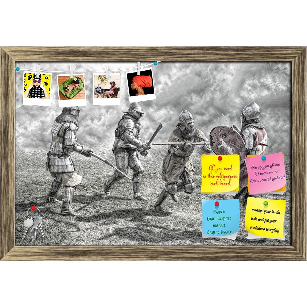 ArtzFolio Medieval Knights Fighting In A Battle D2 Printed Bulletin Board Notice Pin Board Soft Board | Framed-Bulletin Boards Framed-AZSAO21998106BLB_FR_L-Image Code 5002745 Vishnu Image Folio Pvt Ltd, IC 5002745, ArtzFolio, Bulletin Boards Framed, Historical, Vintage, Photography, medieval, knights, fighting, in, a, battle, d2, printed, bulletin, board, notice, pin, soft, framed, pin up board, push pin board, extra large cork board, big pin board, notice board, small bulletin board, cork board, wall notic