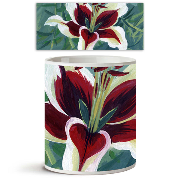 Beautiful Lily Flowers Ceramic Coffee Tea Mug Inside White-Coffee Mugs-MUG-IC 5002748 IC 5002748, Black and White, Botanical, Floral, Flowers, Holidays, Nature, Patterns, Scenic, Wedding, White, beautiful, lily, ceramic, coffee, tea, mug, inside, background, beauty, bloom, blossom, bouquet, branch, bridal, bud, celebration, closeup, color, decoration, detail, elegant, flora, flower, fragrance, green, holiday, isolated, leaf, pattern, petal, purity, romantic, smell, spring, stem, studio, style, summer, valen