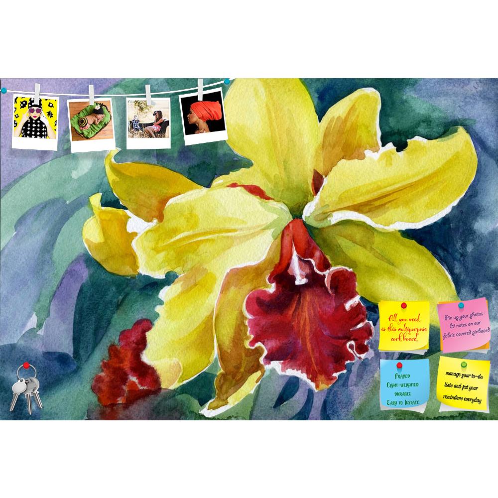 ArtzFolio Yellow Iris Printed Bulletin Board Notice Pin Board Soft Board | Frameless-Bulletin Boards Frameless-AZSAO21999449BLB_FL_L-Image Code 5002749 Vishnu Image Folio Pvt Ltd, IC 5002749, ArtzFolio, Bulletin Boards Frameless, Floral, Fine Art Reprint, yellow, iris, printed, bulletin, board, notice, pin, soft, frameless, pin up board, push pin board, extra large cork board, big pin board, notice board, small bulletin board, cork board, wall notice board, giant cork board, bulletin board, office notice bo