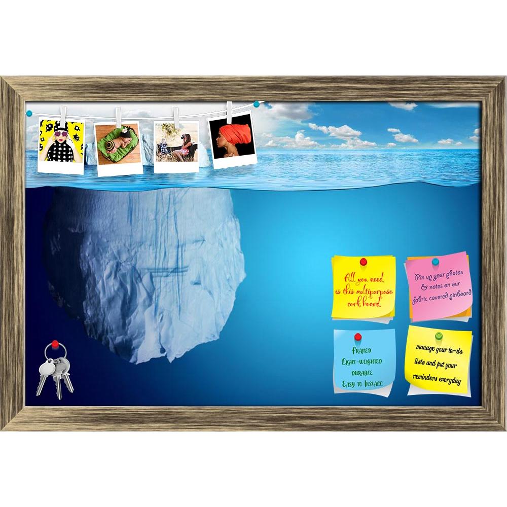 ArtzFolio Underwater View Of Iceberg Printed Bulletin Board Notice Pin Board Soft Board | Framed-Bulletin Boards Framed-AZSAO22046031BLB_FR_L-Image Code 5002751 Vishnu Image Folio Pvt Ltd, IC 5002751, ArtzFolio, Bulletin Boards Framed, Landscapes, Photography, underwater, view, of, iceberg, printed, bulletin, board, notice, pin, soft, framed, beautiful, polar, sea, background, illustration, pin up board, push pin board, extra large cork board, big pin board, notice board, small bulletin board, cork board, w