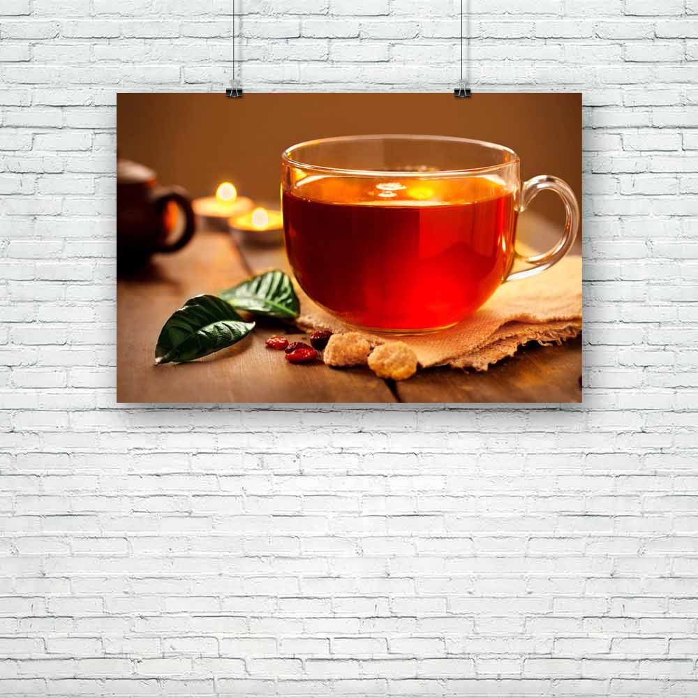 Evening Tea With Candles Unframed Paper Poster-Paper Posters Unframed-POS_UN-IC 5002758 IC 5002758, Asian, Black, Black and White, Botanical, Chinese, Floral, Flowers, Indian, Nature, evening, tea, with, candles, unframed, paper, poster, green, cup, of, herbal, hot, herbs, tee, candle, ceremony, closeup, drink, flower, fresh, glass, herb, india, leaf, mug, natural, nutritious, plant, red, sugar, table, teacup, twig, wooden, zen, artzfolio, posters, wall posters, posters for room, posters for room decoration