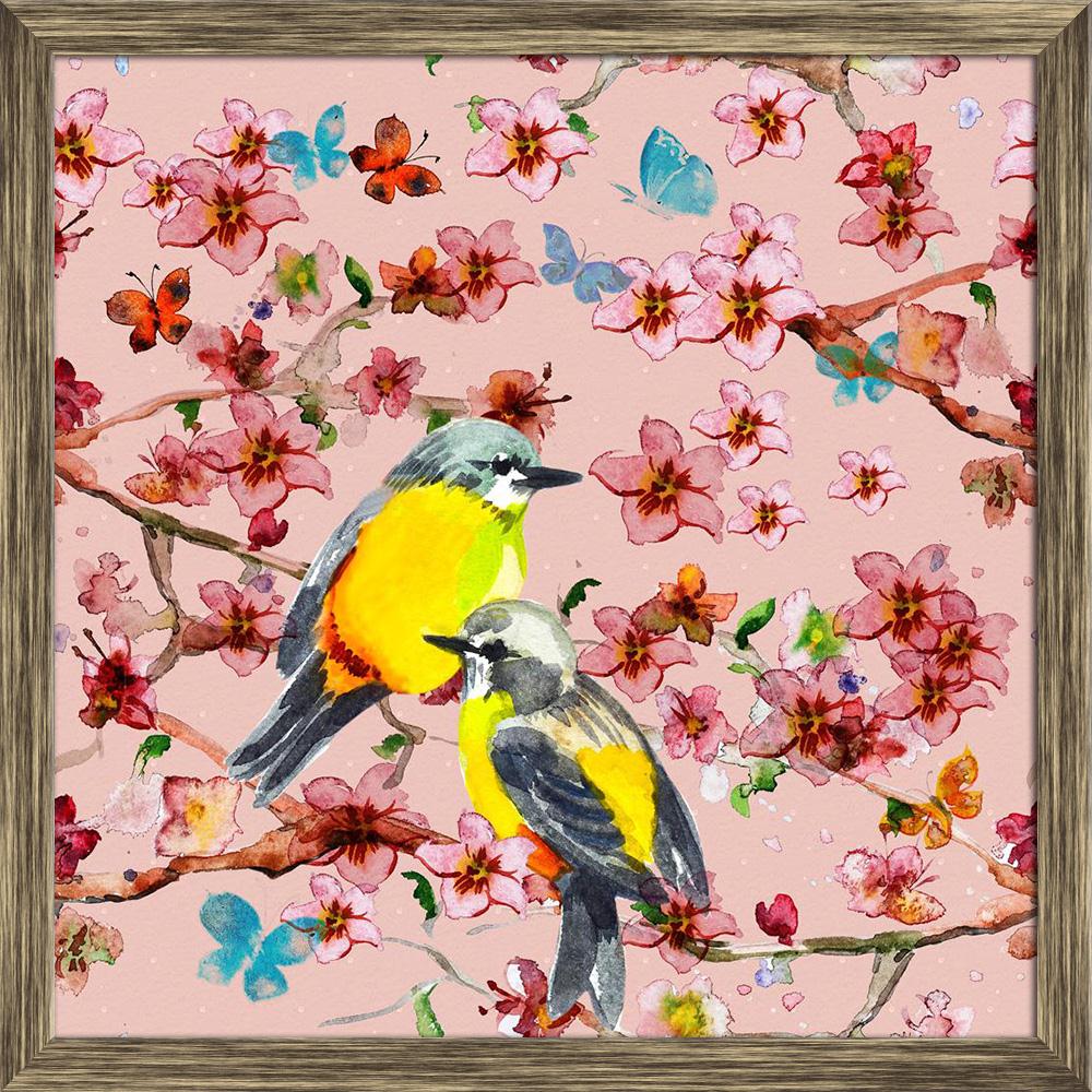 Pitaara Box Birds & Flowers D2 Canvas Painting Synthetic Frame-Paintings Synthetic Framing-PBART22086468AFF_FW_L-Image Code 5002759 Vishnu Image Folio Pvt Ltd, IC 5002759, Pitaara Box, Paintings Synthetic Framing, Birds, Floral, Kids, Fine Art Reprint, flowers, d2, canvas, painting, synthetic, frame, seamless, texture, watercolor, framed canvas print, wall painting for living room with frame, canvas painting for living room, artzfolio, poster, framed canvas painting, wall painting with frame, canvas paintin