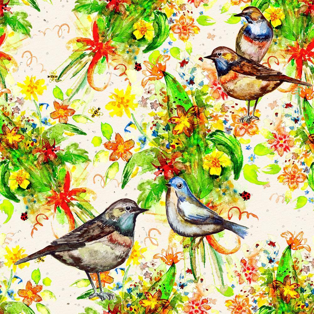 Birds & Flowers Canvas Painting Synthetic Frame-Paintings MDF Framing-AFF_FR-IC 5002760 IC 5002760, Abstract Expressionism, Abstracts, Ancient, Art and Paintings, Birds, Botanical, Decorative, Digital, Digital Art, Drawing, Floral, Flowers, Graphic, Historical, Illustrations, Medieval, Nature, Paintings, Patterns, Retro, Scenic, Semi Abstract, Signs, Signs and Symbols, Vintage, Watercolour, canvas, painting, synthetic, frame, abstract, art, artistic, backdrop, background, beautiful, beauty, bird, bloom, blo