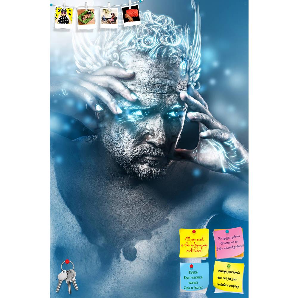 ArtzFolio Knight Fantasy Image Printed Bulletin Board Notice Pin Board Soft Board | Frameless-Bulletin Boards Frameless-AZSAO22114220BLB_FL_L-Image Code 5002763 Vishnu Image Folio Pvt Ltd, IC 5002763, ArtzFolio, Bulletin Boards Frameless, Conceptual, Figurative, Photography, knight, fantasy, image, printed, bulletin, board, notice, pin, soft, frameless, ancient, gods, classic, style, blue, light, effects, pin up board, push pin board, extra large cork board, big pin board, notice board, small bulletin board