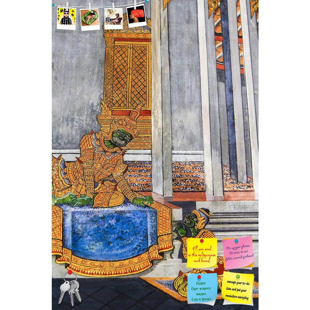 ArtzFolio Thai Temple Wall Art Printed Bulletin Board Notice Pin Board Soft Board | Frameless-Bulletin Boards Frameless-AZSAO22125213BLB_FL_L-Image Code 5002765 Vishnu Image Folio Pvt Ltd, IC 5002765, ArtzFolio, Bulletin Boards Frameless, Places, Religious, Fine Art Reprint, thai, temple, wall, art, printed, bulletin, board, notice, pin, soft, frameless, the, drawing, pin up board, push pin board, extra large cork board, big pin board, notice board, small bulletin board, cork board, wall notice board, giant
