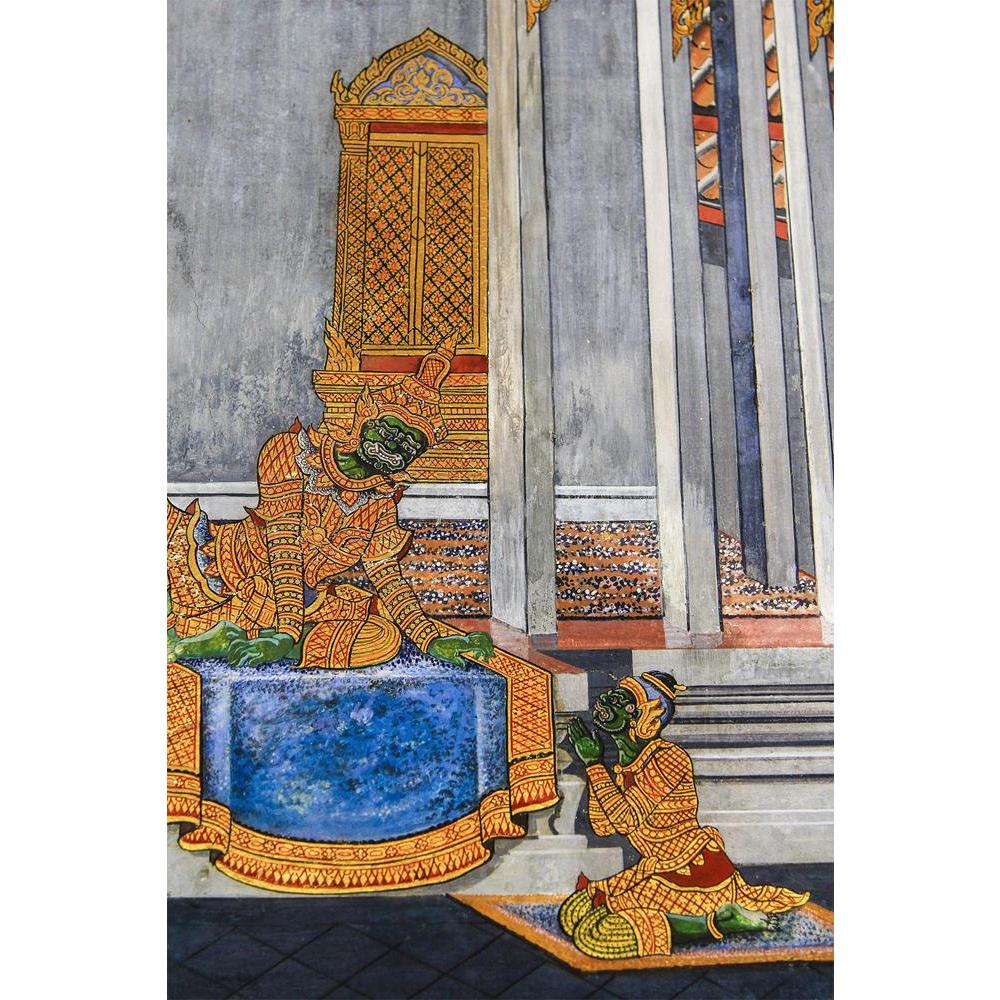 ArtzFolio Thai Temple Wall Art Unframed Paper Poster-Paper Posters Unframed-AZART22125213POS_UN_L-Image Code 5002765 Vishnu Image Folio Pvt Ltd, IC 5002765, ArtzFolio, Paper Posters Unframed, Places, Religious, Fine Art Reprint, thai, temple, wall, art, unframed, paper, poster, large, size, for, living, room, home, decoration, big, framed, decor, posters, pitaara, box, modern, with, frame, bedroom, amazonbasics, door, drawing, small, decorative, office, reception, multiple, friends, images, reprints, reprin