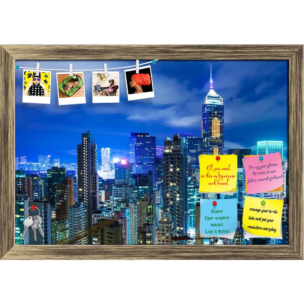 ArtzFolio Hong Kong Cityscape Printed Bulletin Board Notice Pin Board Soft Board | Framed-Bulletin Boards Framed-AZSAO22210596BLB_FR_L-Image Code 5002778 Vishnu Image Folio Pvt Ltd, IC 5002778, ArtzFolio, Bulletin Boards Framed, Places, Photography, hong, kong, cityscape, printed, bulletin, board, notice, pin, soft, framed, business, building, corporate, financial, district, landmark, night, skyline, modern, office, city, commercial, hongkong, sky, skyscraper, illuminated, pin up board, push pin board, extr