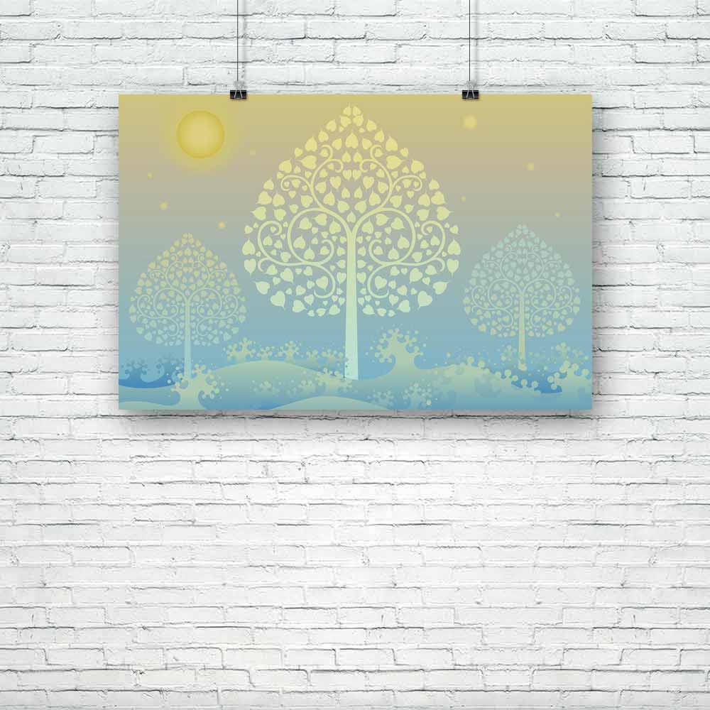 Gold Tree & Thai Pattern Style Unframed Paper Poster-Paper Posters Unframed-POS_UN-IC 5002781 IC 5002781, Abstract Expressionism, Abstracts, Ancient, Art and Paintings, Asian, Buddhism, Culture, Digital, Digital Art, Ethnic, Graphic, Historical, Illustrations, Medieval, Nature, Paintings, Patterns, Religion, Religious, Scenic, Semi Abstract, Signs, Signs and Symbols, Traditional, Tribal, Vintage, World Culture, gold, tree, thai, pattern, style, unframed, paper, poster, thailand, art, line, buddhist, abstrac