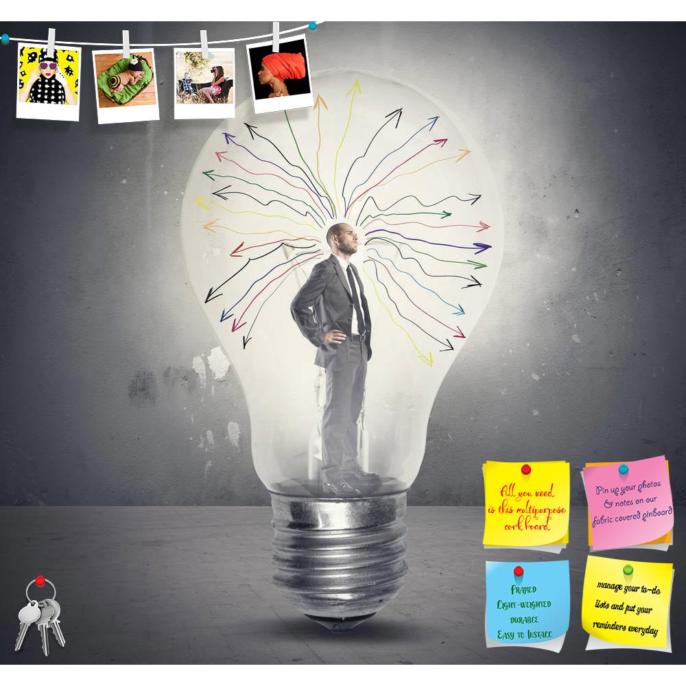 ArtzFolio Businessman Thinking In A Light Bulb Printed Bulletin Board Notice Pin Board Soft Board | Frameless-Bulletin Boards Frameless-AZSAO22244318BLB_FL_L-Image Code 5002782 Vishnu Image Folio Pvt Ltd, IC 5002782, ArtzFolio, Bulletin Boards Frameless, Conceptual, Digital Art, businessman, thinking, in, a, light, bulb, printed, bulletin, board, notice, pin, soft, frameless, brain, business, concept, creative, enlightenment, genius, idea, innovation, inspiration, intelligence, invention, lamp, lightbulb, m