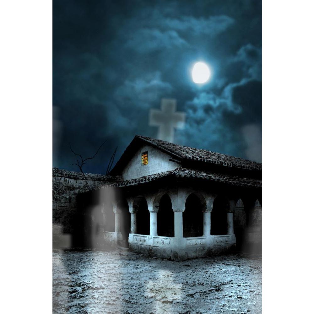 ArtzFolio Halloween Night In The Bright Moonlight D1 Unframed Paper Poster-Paper Posters Unframed-AZART22273315POS_UN_L-Image Code 5002786 Vishnu Image Folio Pvt Ltd, IC 5002786, ArtzFolio, Paper Posters Unframed, Abstract, Surrealism, Digital Art, halloween, night, in, the, bright, moonlight, d1, unframed, paper, poster, wall, large, size, for, living, room, home, decoration, big, framed, decor, posters, pitaara, box, modern, art, with, frame, bedroom, amazonbasics, door, drawing, small, decorative, office