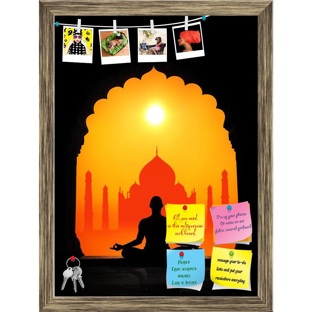 ArtzFolio Morning Meditation At Taj Printed Bulletin Board Notice Pin Board Soft Board | Framed-Bulletin Boards Framed-AZSAO22310791BLB_FR_L-Image Code 5002793 Vishnu Image Folio Pvt Ltd, IC 5002793, ArtzFolio, Bulletin Boards Framed, Places, Traditional, Photography, morning, meditation, at, taj, printed, bulletin, board, notice, pin, soft, framed, man, silhouette, doing, mahal, background, india, yoga, indian, tajmahal, temple, arch, sunset, agra, culture, dome, islamic, mausoleum, minaret, monument, pala