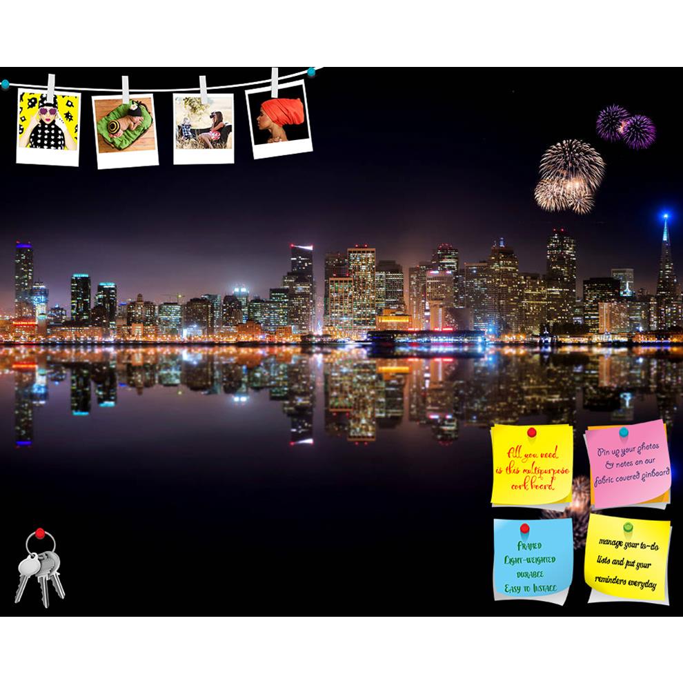 ArtzFolio Fireworks Over San Francisco City Skyline, USA Printed Bulletin Board Notice Pin Board Soft Board | Frameless-Bulletin Boards Frameless-AZSAO22689136BLB_FL_L-Image Code 5002806 Vishnu Image Folio Pvt Ltd, IC 5002806, ArtzFolio, Bulletin Boards Frameless, Places, Photography, fireworks, over, san, francisco, city, skyline, usa, printed, bulletin, board, notice, pin, soft, frameless, independence, day, architecture, blue, building, california, celebration, cityscape, dark, july, fourth, landmark, li