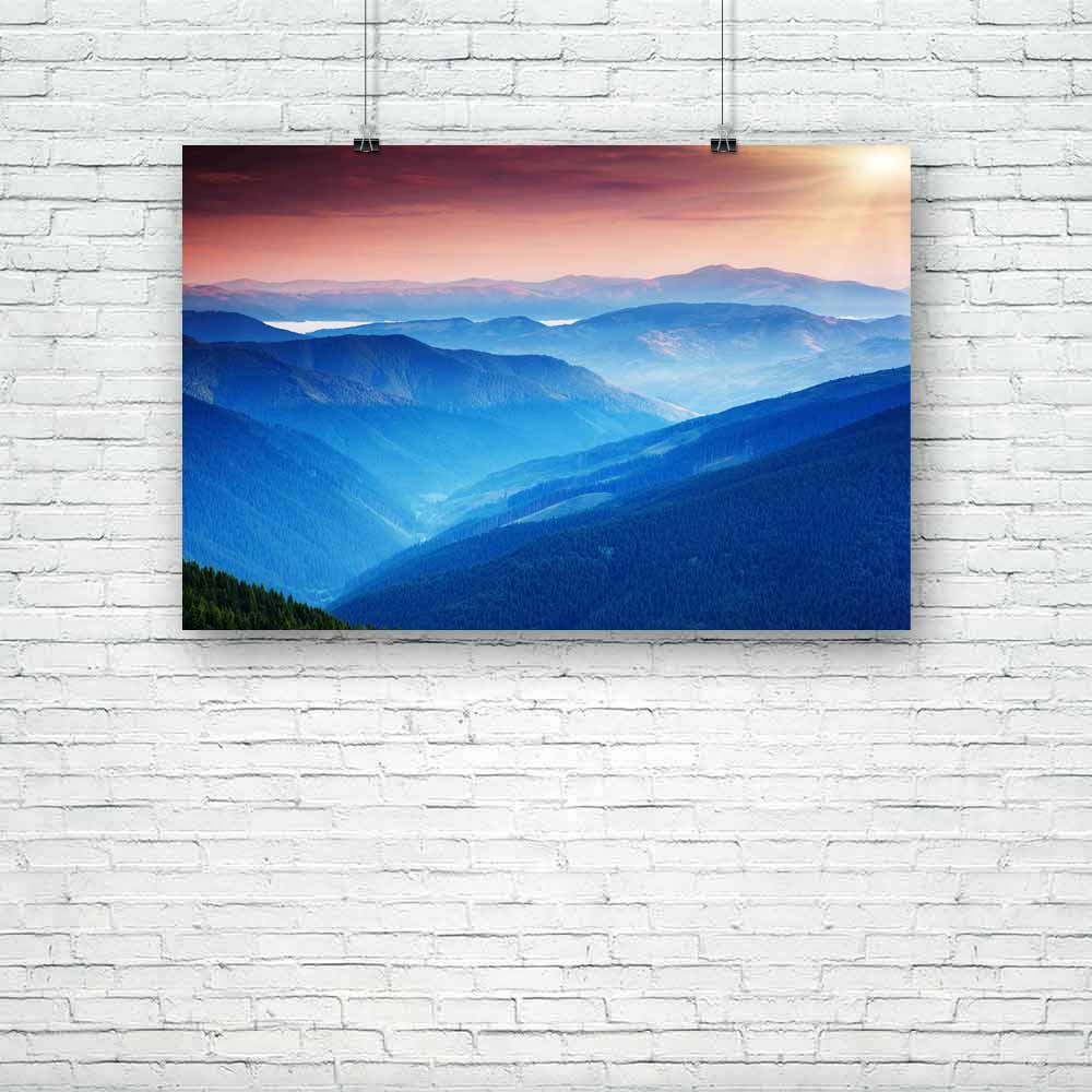 Sunset In Mountains Landscape Carpathian Ukraine, Automobiles, Botanical, Countries, Floral, Flowers, Holidays, Landscapes, Mountains, Nature, Scenic, Seasons, Sunrises, Sunsets, Transportation, Travel, Vehicles, Wildlife, aesthetic, art, artwork, bedroom, colour, decor, decoration, frame, hanging, home, inspirational, items, kitchen, living, motivational, painting, portrait, poster, quotes, room, set, stickers, wall, , , , 