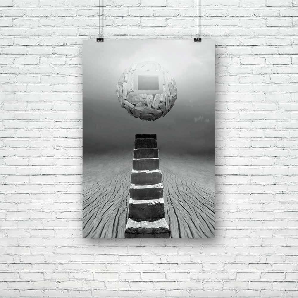 Ultimate Goal To Reach The End, Ancient, Art and Paintings, Conceptual, Fantasy, Historical, Landscapes, Medieval, Modern Art, Realism, Scenic, Spiritual, Surrealism, Vintage, aesthetic, art, artwork, bedroom, colour, decor, decoration, frame, hanging, home, inspirational, items, kitchen, living, motivational, painting, portrait, poster, quotes, room, set, stickers, wall, , , , 