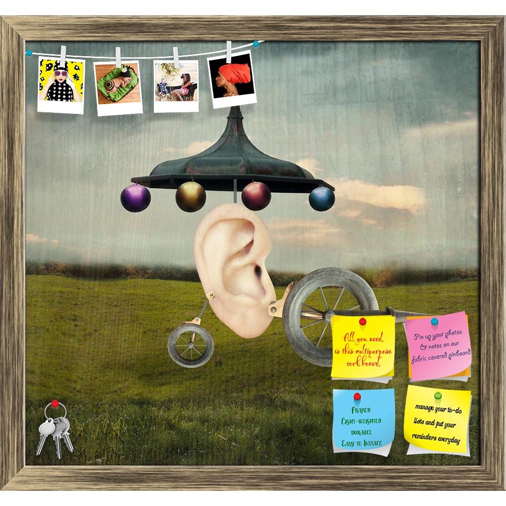 ArtzFolio Human Ear With Surreal Wheels Printed Bulletin Board Notice Pin Board Soft Board | Framed-Bulletin Boards Framed-AZSAO22837331BLB_FR_L-Image Code 5002827 Vishnu Image Folio Pvt Ltd, IC 5002827, ArtzFolio, Bulletin Boards Framed, Conceptual, Vintage, Digital Art, human, ear, with, surreal, wheels, printed, bulletin, board, notice, pin, soft, framed, beautiful, artistic, image, represent, mechanic, object, body, part, art, artist, inventive, collage, sky, field, texture, background, unique, uniquene