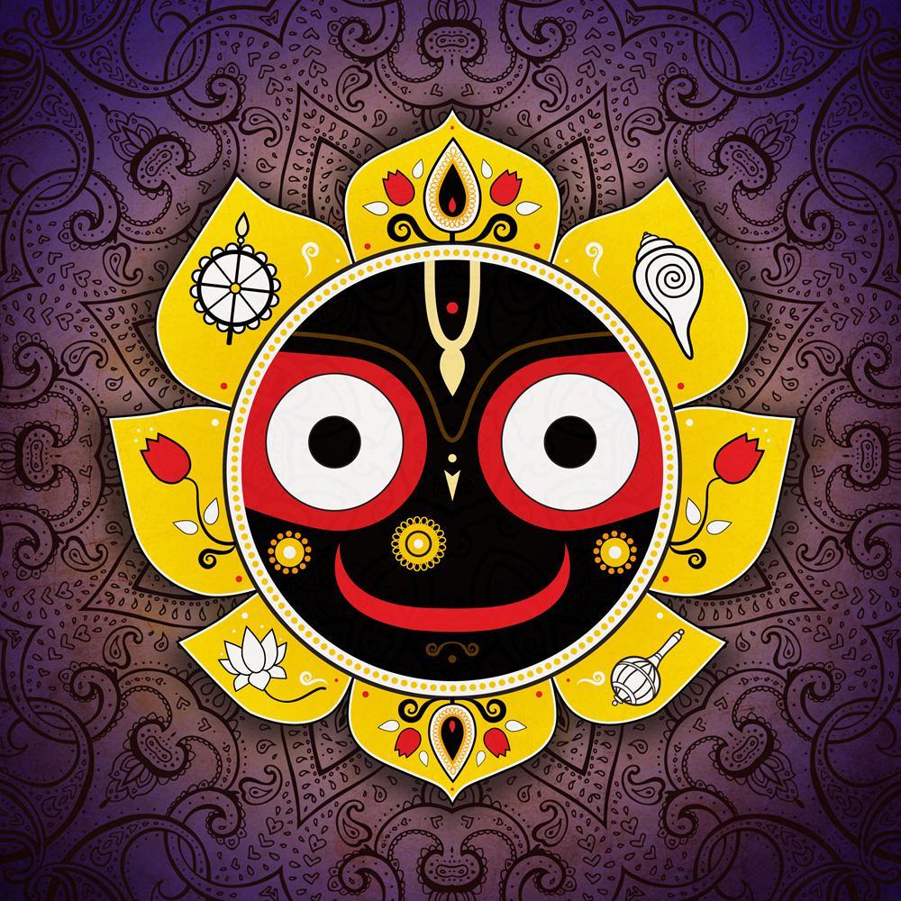 Lord Jagannatha Indian God of the Universe Canvas Painting Synthetic Frame-Paintings MDF Framing-AFF_FR-IC 5002829 IC 5002829, Ancient, Asian, Astronomy, Botanical, Cosmology, Culture, Drawing, Ethnic, Floral, Flowers, God Krishna, God Vishnu, Hinduism, Historical, Icons, Illustrations, Indian, Love, Medieval, Nature, Patterns, Religion, Religious, Retro, Romance, Signs, Signs and Symbols, Space, Spiritual, Stars, Symbols, Traditional, Tribal, Vintage, World Culture, lord, jagannatha, god, of, the, universe