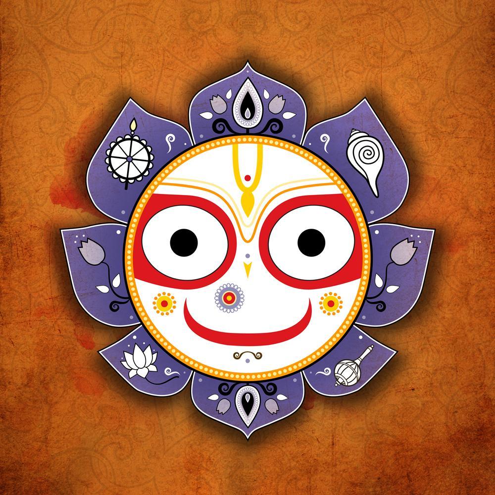 Lord Jagannatha Indian God of the Universe Canvas Painting Synthetic Frame-Paintings MDF Framing-AFF_FR-IC 5002830 IC 5002830, Art and Paintings, Asian, Buddhism, Culture, Drawing, Ethnic, God Krishna, God Vishnu, Hearts, Hinduism, Icons, Illustrations, Indian, Love, Mandala, Religion, Religious, Romance, Signs, Signs and Symbols, Spiritual, Symbols, Traditional, Tribal, World Culture, lord, jagannatha, god, of, the, universe, canvas, painting, synthetic, frame, asia, aum, avatar, eye, eyes, gods, heart, hi