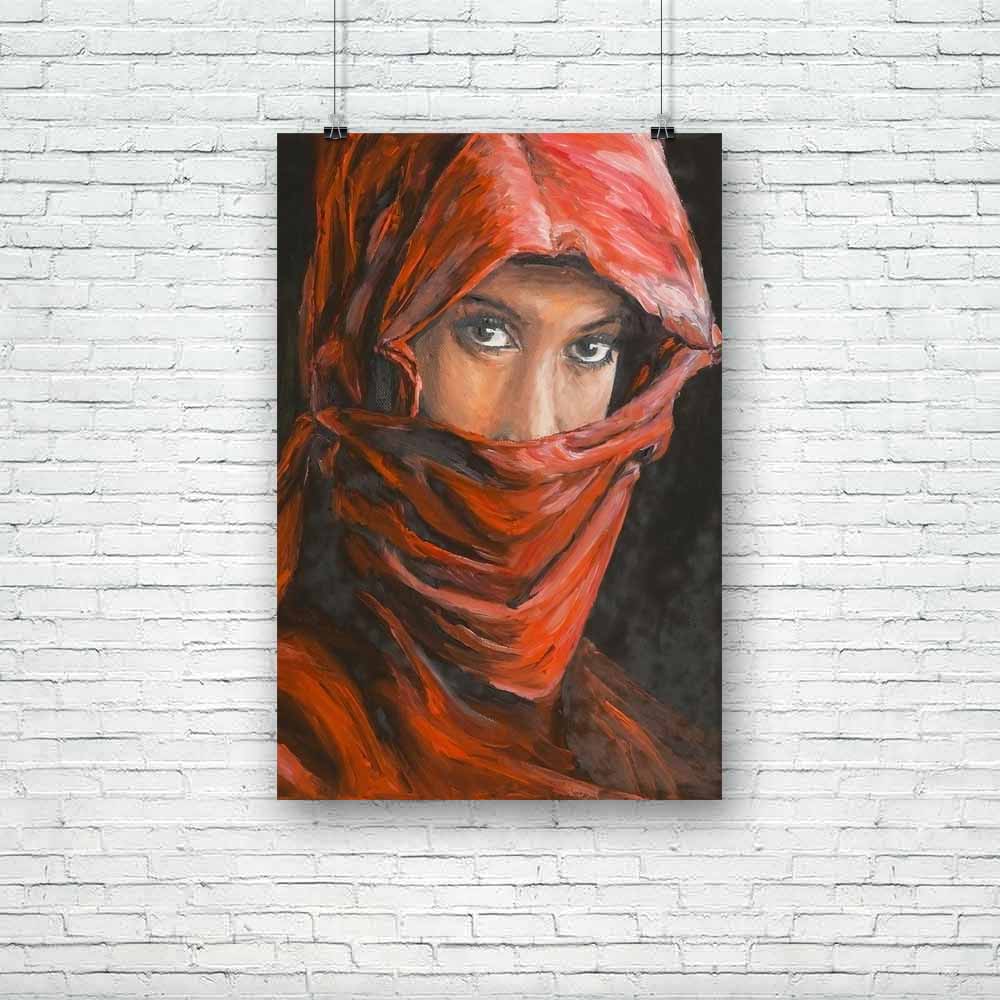 Arabic Woman Wearing A Re Hijab Unframed Paper Poster-Paper Posters Unframed-POS_UN-IC 5002838 IC 5002838, Adult, Allah, Arabic, Art and Paintings, Asian, Culture, Decorative, Ethnic, Eygptian, Fashion, Illustrations, Individuals, Islam, Paintings, Persian, Portraits, Religion, Religious, Signs, Signs and Symbols, Traditional, Tribal, World Culture, woman, wearing, a, re, hijab, unframed, paper, poster, oil, painting, arab, arabian, art, artistic, artwork, beautiful, beauty, canvas, chic, creative, design, 