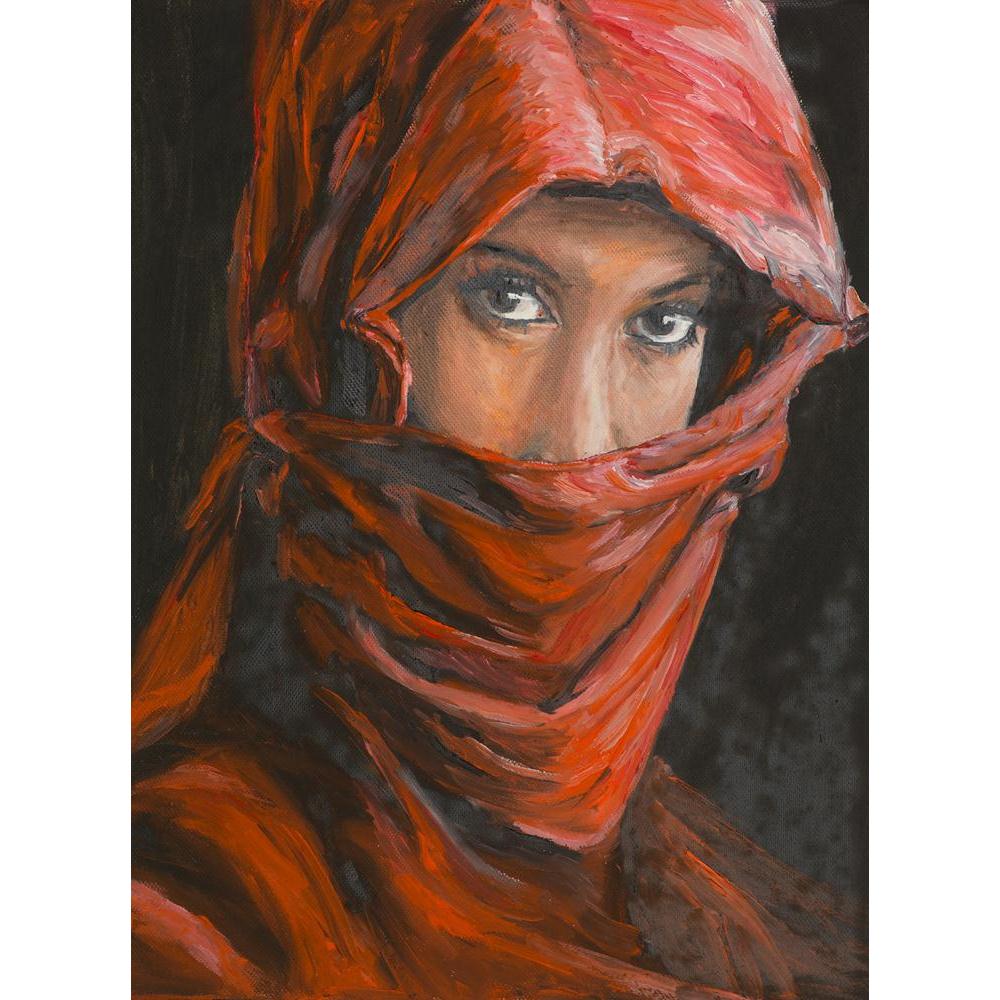 Portrait Of An Arabic Woman Wearing A Re Hijab Canvas Painting Synthetic Frame-Paintings MDF Framing-AFF_FR-IC 5002838 IC 5002838, Adult, Allah, Arabic, Art and Paintings, Asian, Culture, Decorative, Ethnic, Eygptian, Fashion, Illustrations, Individuals, Islam, Paintings, Persian, Portraits, Religion, Religious, Signs, Signs and Symbols, Traditional, Tribal, World Culture, portrait, of, an, woman, wearing, a, re, hijab, canvas, painting, synthetic, frame, oil, arab, arabian, art, artistic, artwork, beautifu