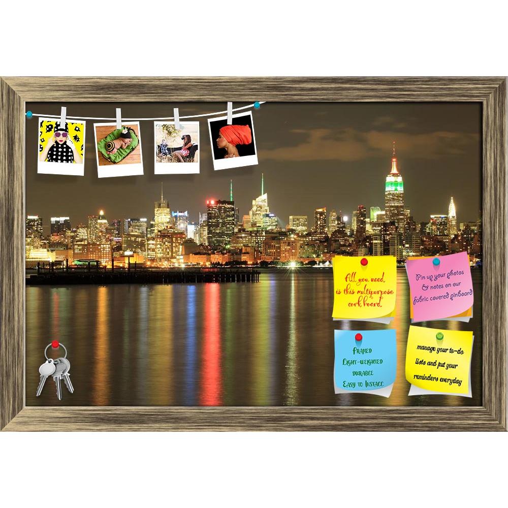 ArtzFolio Empire State Building At Night, New York, USA Printed Bulletin Board Notice Pin Board Soft Board | Framed-Bulletin Boards Framed-AZSAO22899364BLB_FR_L-Image Code 5002840 Vishnu Image Folio Pvt Ltd, IC 5002840, ArtzFolio, Bulletin Boards Framed, Places, Photography, empire, state, building, at, night, new, york, usa, printed, bulletin, board, notice, pin, soft, framed, nyc, skyline, indian, independence, day, pin up board, push pin board, extra large cork board, big pin board, notice board, small b