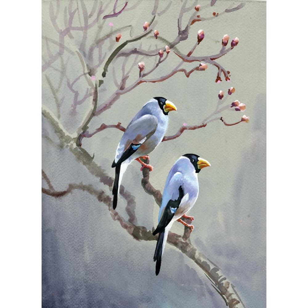 Birds Of Spring Canvas Painting Synthetic Frame-Paintings MDF Framing-AFF_FR-IC 5002856 IC 5002856, Ancient, Arrows, Art and Paintings, Birds, Botanical, Digital, Digital Art, Drawing, Floral, Flowers, Graphic, Historical, Illustrations, Medieval, Nature, Paintings, Patterns, Signs, Signs and Symbols, Sketches, Vintage, Watercolour, Wedding, of, spring, canvas, painting, synthetic, frame, apple, art, backdrop, background, bird, blooming, branch, card, cherry, clip, design, garden, garland, greeting, hand, p