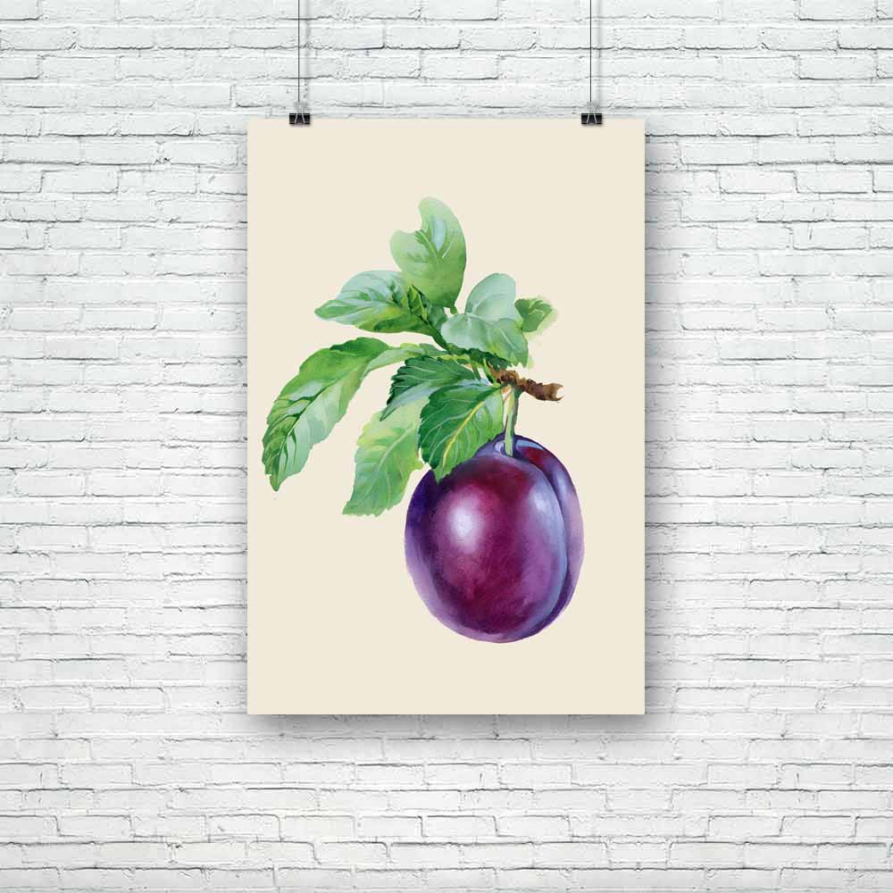 Blue Plum Branch Unframed Paper Poster-Paper Posters Unframed-POS_UN-IC 5002861 IC 5002861, Art and Paintings, Botanical, Cuisine, Culture, Drawing, Ethnic, Floral, Flowers, Food, Food and Beverage, Food and Drink, Fruit and Vegetable, Fruits, Health, Nature, Scenic, Seasons, Traditional, Tribal, Vegetables, Watercolour, World Culture, blue, plum, branch, unframed, paper, poster, agriculture, aqua, aquarelle, art, artistic, autumn, background, berry, brushstroke, composition, creative, dessert, diet, flora,