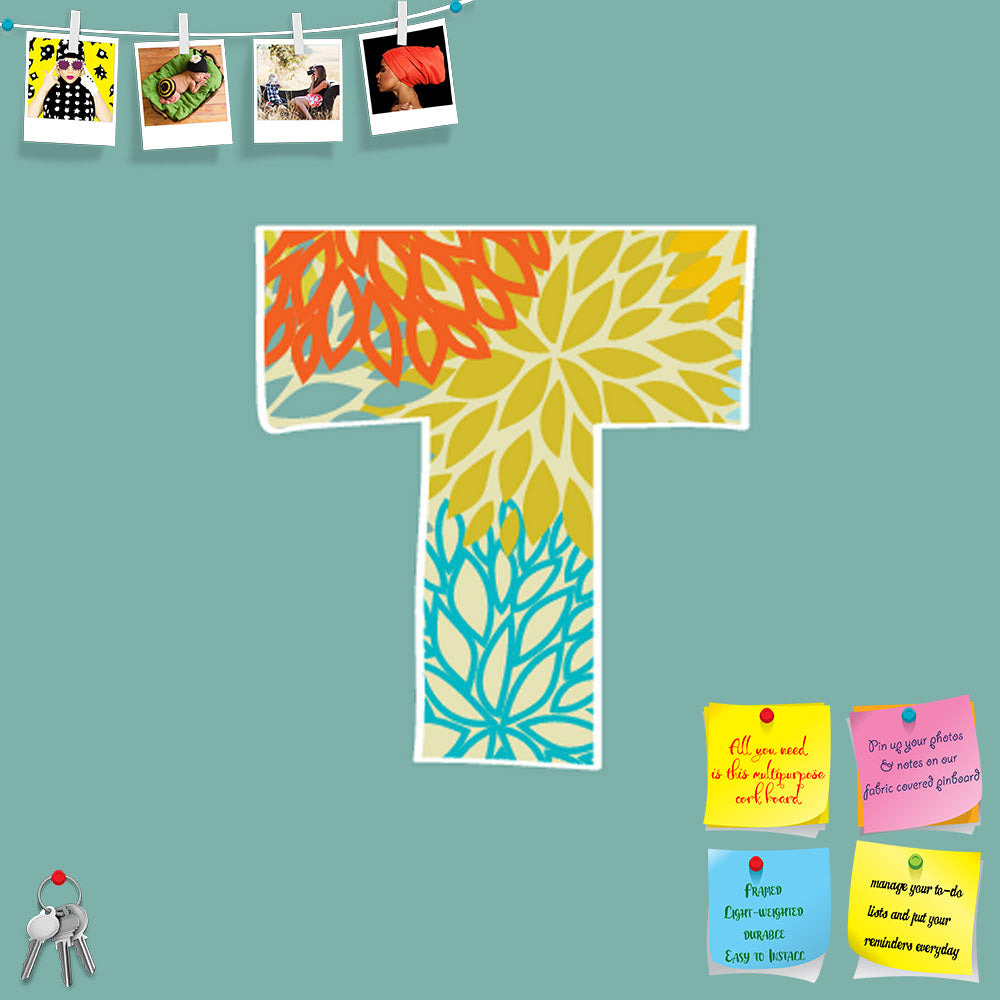 ArtzFolio Floral Letter T Printed Bulletin Board Notice Pin Board Soft Board | Frameless-Bulletin Boards Frameless-AZSAO22951638BLB_FL_L-Image Code 5002865 Vishnu Image Folio Pvt Ltd, IC 5002865, ArtzFolio, Bulletin Boards Frameless, Calligraphy, Kids, Digital Art, floral, letter, t, printed, bulletin, board, notice, pin, soft, frameless, hand, drawn, isolated, blue, background, vintage, alphabet, scribble, decoration, dirty, print, characters, stamp, flower, typescript, curve, shadow, contemporary, graphic