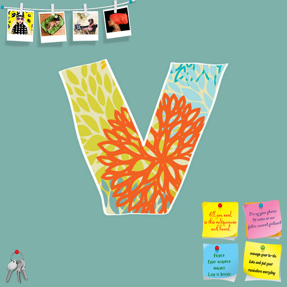 ArtzFolio Floral Letter V Printed Bulletin Board Notice Pin Board Soft Board | Frameless-Bulletin Boards Frameless-AZSAO22951670BLB_FL_L-Image Code 5002866 Vishnu Image Folio Pvt Ltd, IC 5002866, ArtzFolio, Bulletin Boards Frameless, Calligraphy, Kids, Digital Art, floral, letter, v, printed, bulletin, board, notice, pin, soft, frameless, hand, drawn, isolated, blue, background, vintage, alphabet, scribble, decoration, dirty, print, characters, stamp, flower, typescript, curve, shadow, contemporary, graphic