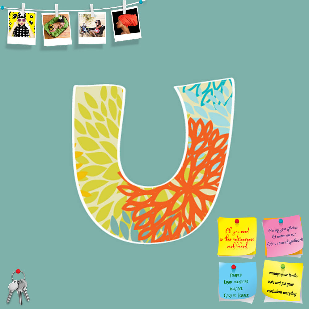 ArtzFolio Floral Letter U Printed Bulletin Board Notice Pin Board Soft Board | Frameless-Bulletin Boards Frameless-AZSAO22951678BLB_FL_L-Image Code 5002867 Vishnu Image Folio Pvt Ltd, IC 5002867, ArtzFolio, Bulletin Boards Frameless, Calligraphy, Kids, Digital Art, floral, letter, u, printed, bulletin, board, notice, pin, soft, frameless, hand, drawn, isolated, blue, background, vintage, alphabet, scribble, decoration, dirty, print, characters, stamp, flower, typescript, curve, shadow, contemporary, graphic