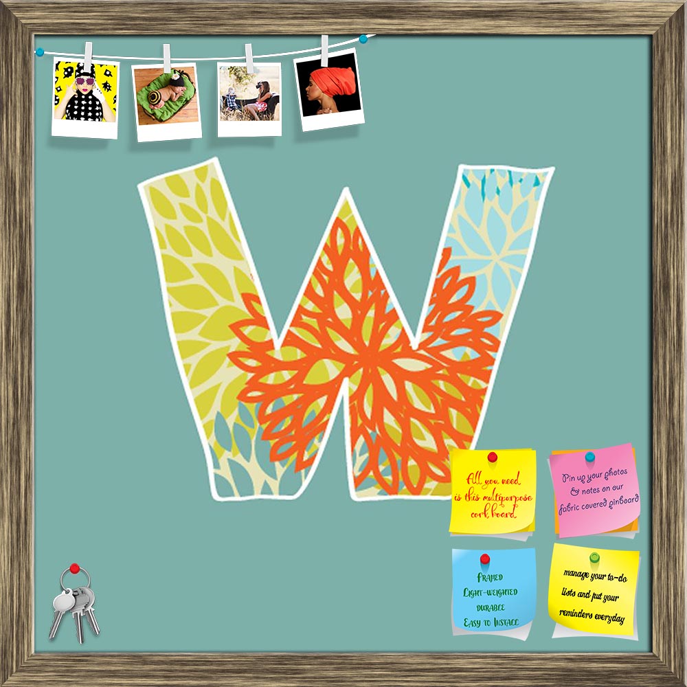 ArtzFolio Floral Letter W Printed Bulletin Board Notice Pin Board Soft Board | Framed-Bulletin Boards Framed-AZSAO22951679BLB_FR_L-Image Code 5002868 Vishnu Image Folio Pvt Ltd, IC 5002868, ArtzFolio, Bulletin Boards Framed, Calligraphy, Kids, Digital Art, floral, letter, w, printed, bulletin, board, notice, pin, soft, framed, hand, drawn, isolated, blue, background, vintage, alphabet, scribble, decoration, dirty, print, characters, stamp, flower, typescript, curve, shadow, contemporary, graphic, element, d