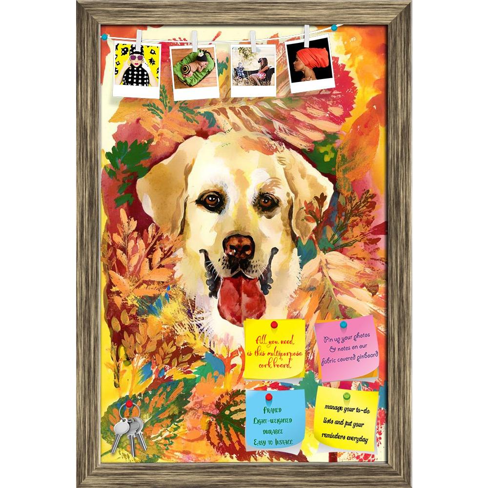 ArtzFolio Autumn Dog Printed Bulletin Board Notice Pin Board Soft Board | Framed-Bulletin Boards Framed-AZSAO22953143BLB_FR_L-Image Code 5002869 Vishnu Image Folio Pvt Ltd, IC 5002869, ArtzFolio, Bulletin Boards Framed, Animals, Fine Art Reprint, autumn, dog, printed, bulletin, board, notice, pin, soft, framed, hand, drawn, pin up board, push pin board, extra large cork board, big pin board, notice board, small bulletin board, cork board, wall notice board, giant cork board, bulletin board, office notice bo