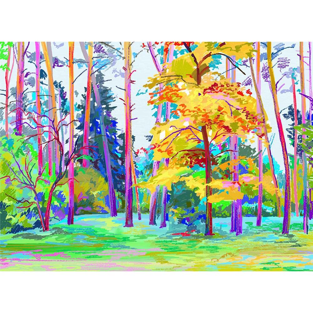Autumn Landscape Canvas Painting Synthetic Frame-Paintings MDF Framing-AFF_FR-IC 5002886 IC 5002886, Art and Paintings, Countries, Digital, Digital Art, Drawing, Graphic, Illustrations, Impressionism, Landscapes, Nature, Paintings, Patterns, Rural, Scenic, Seasons, Signs, Signs and Symbols, Sketches, Wooden, autumn, landscape, canvas, painting, synthetic, frame, artist, artistic, artwork, beauty, bright, brush, colorful, composition, country, countryside, creative, creativity, design, draw, forest, handmade