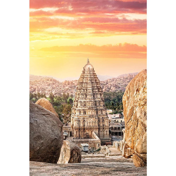 Virupaksha Temple & Hemakuta Hill Unframed Paper Poster-Paper Posters Unframed-POS_UN-IC 5002887 IC 5002887, Ancient, Architecture, Asian, Automobiles, Cities, City Views, God Shiv, Hinduism, Historical, Indian, Landmarks, Marble and Stone, Medieval, Mountains, Places, Religion, Religious, Sunsets, Transportation, Travel, Vehicles, Vintage, virupaksha, temple, hemakuta, hill, unframed, paper, wall, poster, hampi, archeology, asia, bazaar, boulder, building, city, civilization, dramatic, empire, granite, her
