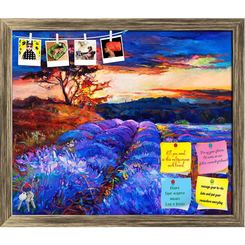 ArtzFolio Artwork Of Lavender Fields D3 Printed Bulletin Board Notice Pin Board Soft Board | Framed-Bulletin Boards Framed-AZSAO23177658BLB_FR_L-Image Code 5002889 Vishnu Image Folio Pvt Ltd, IC 5002889, ArtzFolio, Bulletin Boards Framed, Landscapes, Fine Art Reprint, artwork, of, lavender, fields, d3, printed, bulletin, board, notice, pin, soft, framed, original, oil, painting, canvas.sunset, landscape.modern, impressionism, field, purple, background, countryside, green, flower, grass, landscape, beautiful